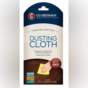 Guardsman Treated Cotton Dusting Cloth - Asthma & Allergy Friendly